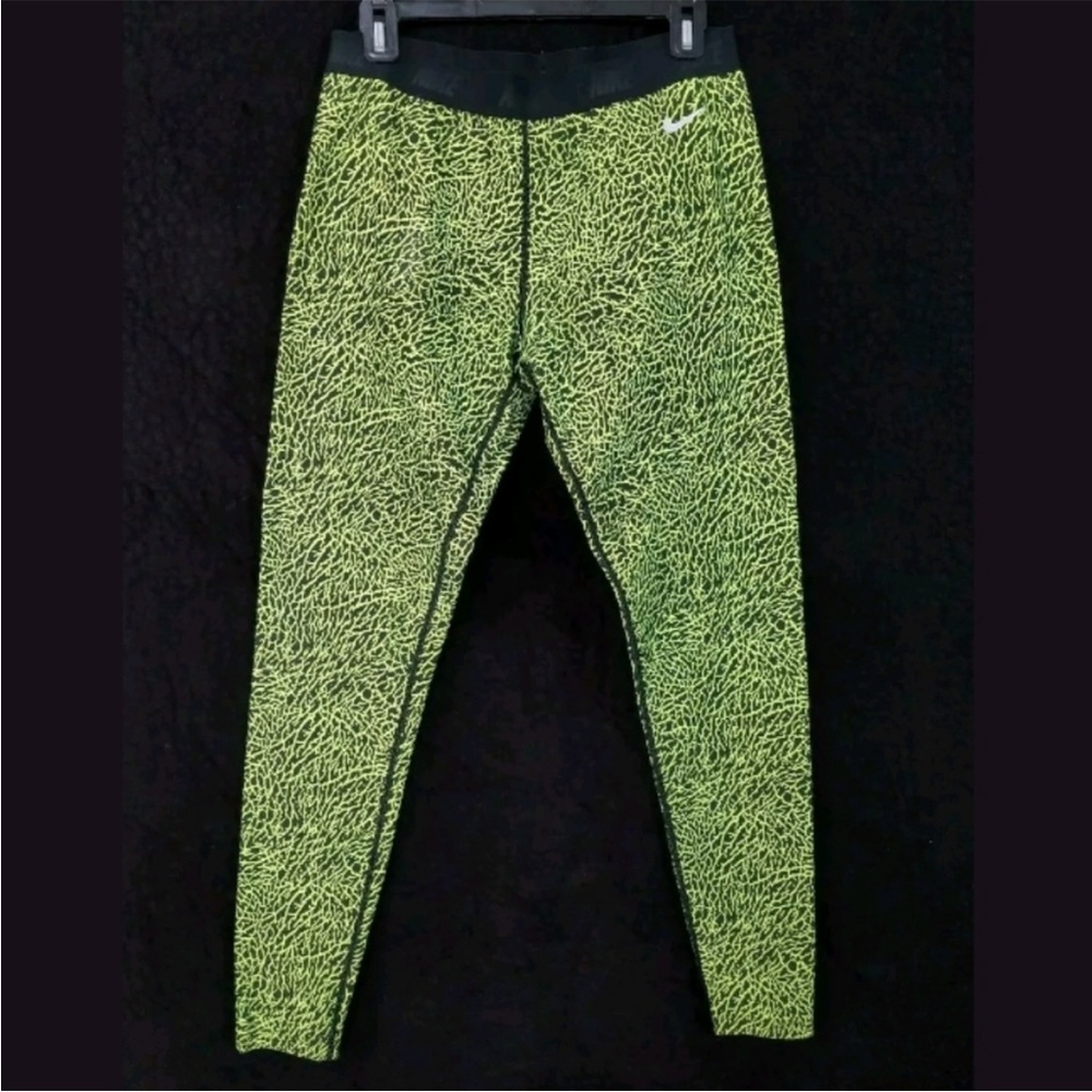 Nike Golf Pro Dri-Fit Neon Leggings, Large